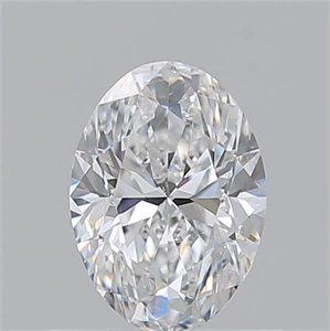 Picture of Natural Diamond 0.70 Carats, Oval with  Cut, D Color, VS2 Clarity and Certified by GIA