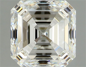 Picture of Natural Diamond 1.20 Carats, Asscher with  Cut, I Color, VVS2 Clarity and Certified by GIA