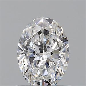 Picture of Natural Diamond 0.53 Carats, Oval with  Cut, E Color, VVS2 Clarity and Certified by GIA