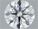 Natural Diamond 1.09 Carats, Round with Excellent Cut, I Color, VS2 Clarity and Certified by GIA