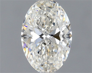 Picture of Natural Diamond 0.60 Carats, Oval with  Cut, I Color, VVS2 Clarity and Certified by GIA