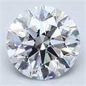 Diamante Natural 2.53 quilates, Redondo , Color D, claridad VS2 y certificado GIA
