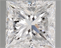 Diamante Natural 0.70 quilates, Princesa , Color D, claridad VS1 y certificado GIA
