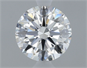 Diamante Natural 0.45 quilates, Redondo , Color E, claridad VVS2 y certificado GIA