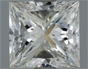 Natural Diamond 1.00 Carats, Princess with  Cut, I Color, VS1 Clarity and Certified by IGI