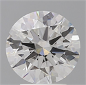Del inventario de diamantes de laboratorio, 3.10 quilates, Redondo , Color F, claridad VS1 y certificado IGI