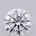Del inventario de diamantes de laboratorio, 0.73 quilates, Redondo , Color D, claridad VVS2 y certificado IGI