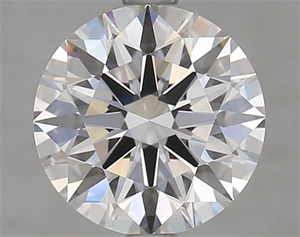 Picture of Lab Grown Diamond 2.77 Carats, Round with Ideal Cut, D Color, FL Clarity and Certified by IGI
