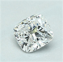 Diamante Natural 1.03 quilates, Del cojín , Color F, claridad VVS1 y certificado GIA