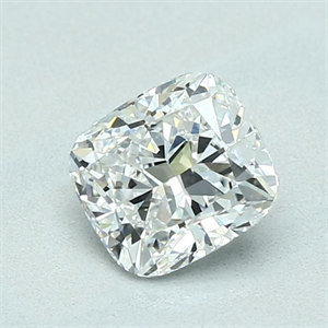 Foto Diamante Natural 1.03 quilates, Del cojín , Color F, claridad VVS1 y certificado GIA de