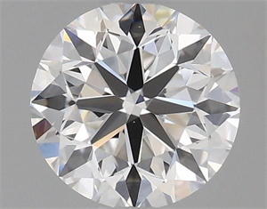 Foto Diamante Natural 0.70 quilates, Redondo , Color F, claridad VS1 y certificado GIA de