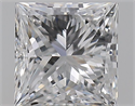 Diamante Natural 1.00 quilates, Princesa , Color D, claridad VS1 y certificado GIA