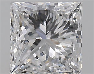 Foto Diamante Natural 1.00 quilates, Princesa , Color D, claridad VS1 y certificado GIA de