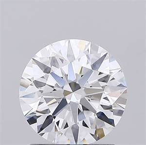 Picture of Lab Grown Diamond 1.43 Carats, Round with Ideal Cut, E Color, VS2 Clarity and Certified by IGI
