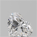 Natural Diamond 2.01 Carats, Heart with  Cut, G Color, VVS2 Clarity and Certified by GIA