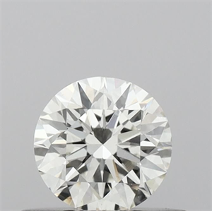 Picture of Natural Diamond 0.40 Carats, Round with Excellent Cut, H Color, VVS2 Clarity and Certified by IGI