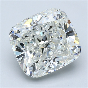 Foto Diamante Natural 5.28 quilates, Del cojín , Color I, claridad VS1 y certificado GIA de