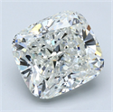 Diamante Natural 5.28 quilates, Del cojín , Color I, claridad VS1 y certificado GIA
