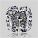 Natural Diamond 0.80 Carats, Cushion with  Cut, D Color, VVS2 Clarity and Certified by GIA