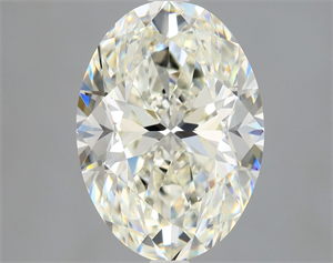 Picture of Natural Diamond 3.01 Carats, Oval with  Cut, J Color, VS1 Clarity and Certified by GIA