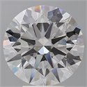 Lab Grown Diamond 5.58 Carats, Round with Excellent Cut, E Color, VVS2 Clarity and Certified by IGI