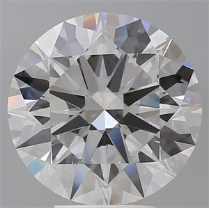 Picture of Lab Grown Diamond 5.58 Carats, Round with Excellent Cut, E Color, VVS2 Clarity and Certified by IGI