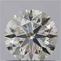 Diamante Natural 0.70 quilates, Redondo , Color J, claridad VS1 y certificado GIA