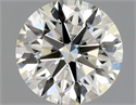 Diamante Natural 1.09 quilates, Redondo , Color K, claridad SI1 y certificado GIA