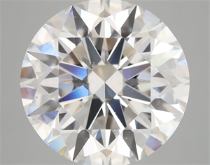 Picture of Lab Grown Diamond 7.01 Carats, Round with Ideal Cut, F Color, VS1 Clarity and Certified by IGI