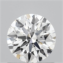 Lab Grown Diamond 0.81 Carats, Round with Ideal Cut, E Color, VS1 Clarity and Certified by IGI