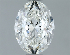 Picture of Natural Diamond 1.20 Carats, Oval with  Cut, H Color, VVS1 Clarity and Certified by GIA