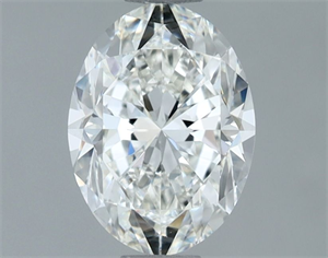 Picture of Natural Diamond 1.20 Carats, Oval with  Cut, H Color, VVS1 Clarity and Certified by GIA