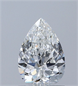 Natural Diamond 0.81 Carats, Pear with  Cut, F Color, VVS1 Clarity and Certified by GIA