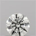 Diamante Natural 0.40 quilates, Redondo , Color H, claridad SI2 y certificado IGI