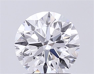 Picture of Lab Grown Diamond 1.50 Carats, Round with Excellent Cut, D Color, VVS2 Clarity and Certified by IGI