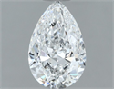 Diamante Natural 0.80 quilates, De pera , Color E, claridad VS1 y certificado GIA