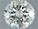 Diamante Natural 0.50 quilates, Redondo , Color K, claridad VS2 y certificado IGI