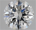 Lab Grown Diamond 1.50 Carats, Round with Excellent Cut, E Color, VVS2 Clarity and Certified by IGI