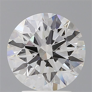 Picture of Lab Grown Diamond 3.09 Carats, Round with Ideal Cut, E Color, VS1 Clarity and Certified by IGI
