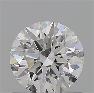 Picture of Natural Diamond 0.80 Carats, Round with Excellent Cut, D Color, VS2 Clarity and Certified by GIA