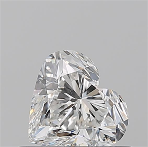 Picture of Natural Diamond 0.50 Carats, Heart with  Cut, G Color, VS2 Clarity and Certified by GIA