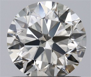 Foto Diamante Natural 0.80 quilates, Redondo , Color J, claridad VVS2 y certificado IGI de