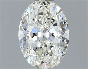 Picture of Natural Diamond 0.70 Carats, Oval with  Cut, I Color, VVS2 Clarity and Certified by IGI