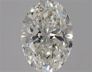 Picture of Natural Diamond 1.02 Carats, Oval with  Cut, I Color, IF Clarity and Certified by GIA