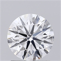 Lab Grown Diamond 1.20 Carats, Round with Ideal Cut, D Color, VVS2 Clarity and Certified by IGI