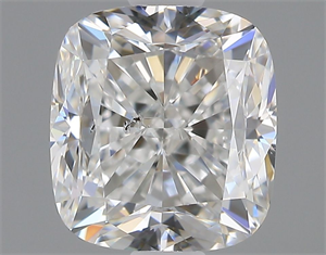Picture of Natural Diamond 1.50 Carats, Cushion with  Cut, G Color, SI2 Clarity and Certified by GIA