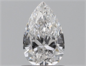 Diamante Natural 0.70 quilates, De pera , Color D, claridad VS1 y certificado GIA