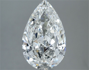 Picture of Natural Diamond 1.86 Carats, Pear with  Cut, G Color, SI1 Clarity and Certified by GIA