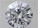 Diamante Natural 0.70 quilates, Redondo , Color E, claridad SI2 y certificado HRD
