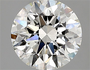 Picture of Natural Diamond 2.01 Carats, Round with Excellent Cut, G Color, SI1 Clarity and Certified by GIA